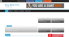 Desktop Screenshot of buybestpro.com